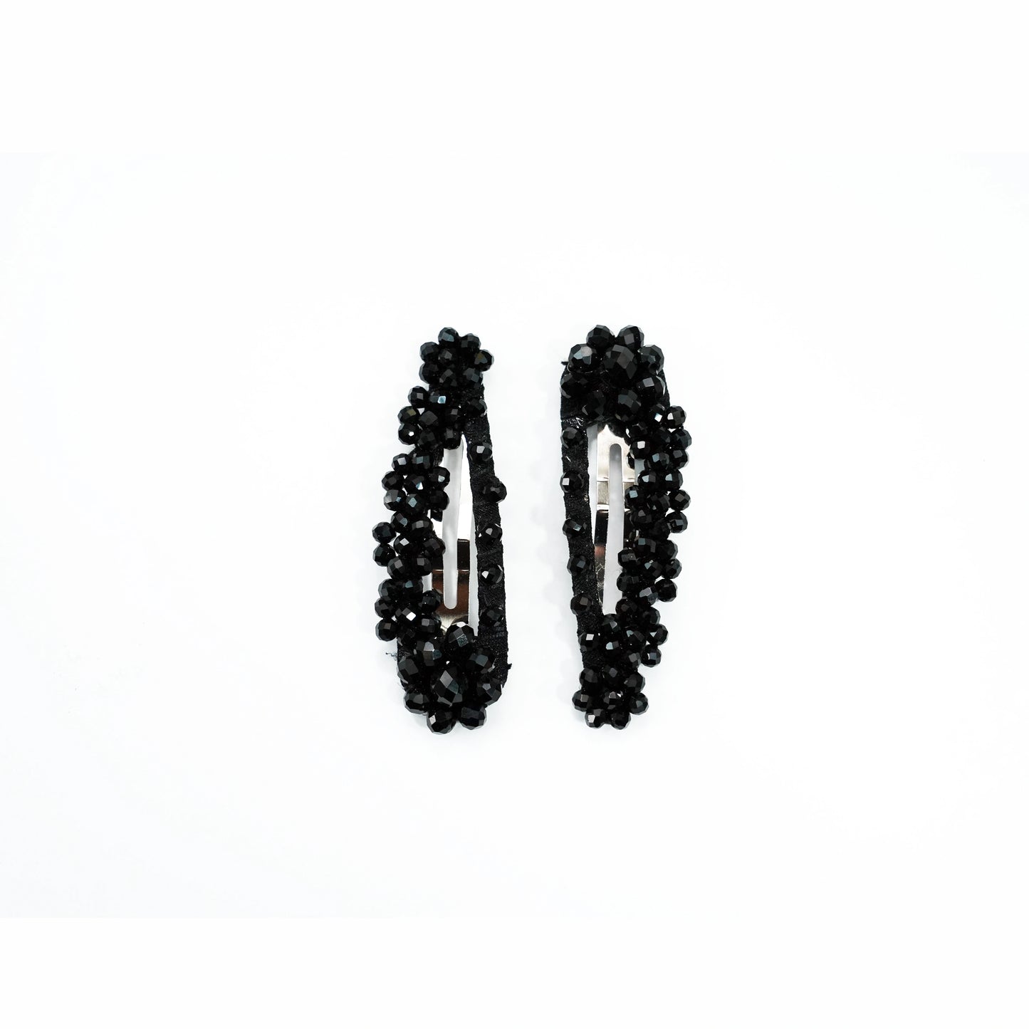 Elegant Crystal Studded Hair Pins (Tic Tac)