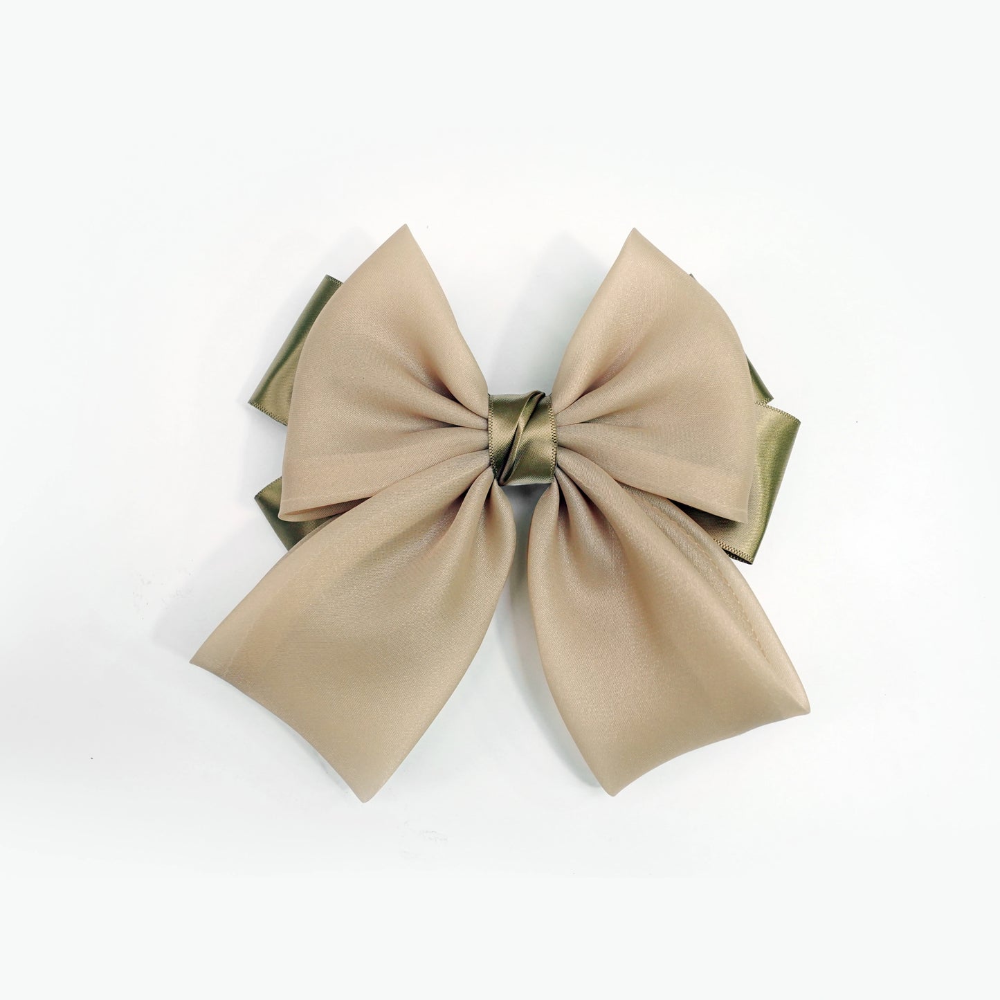 Organza and Satin Bow Clips