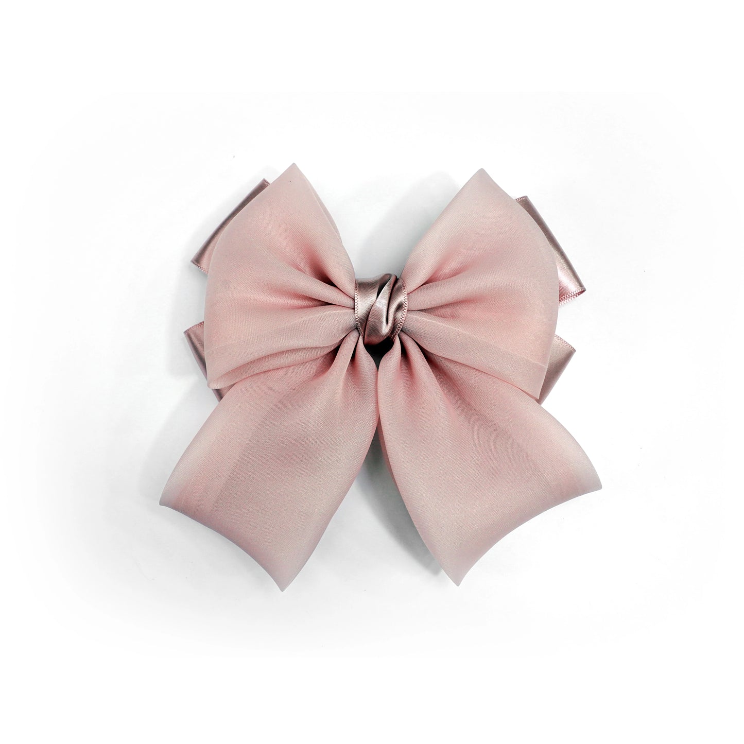 Organza and Satin Bow Clips