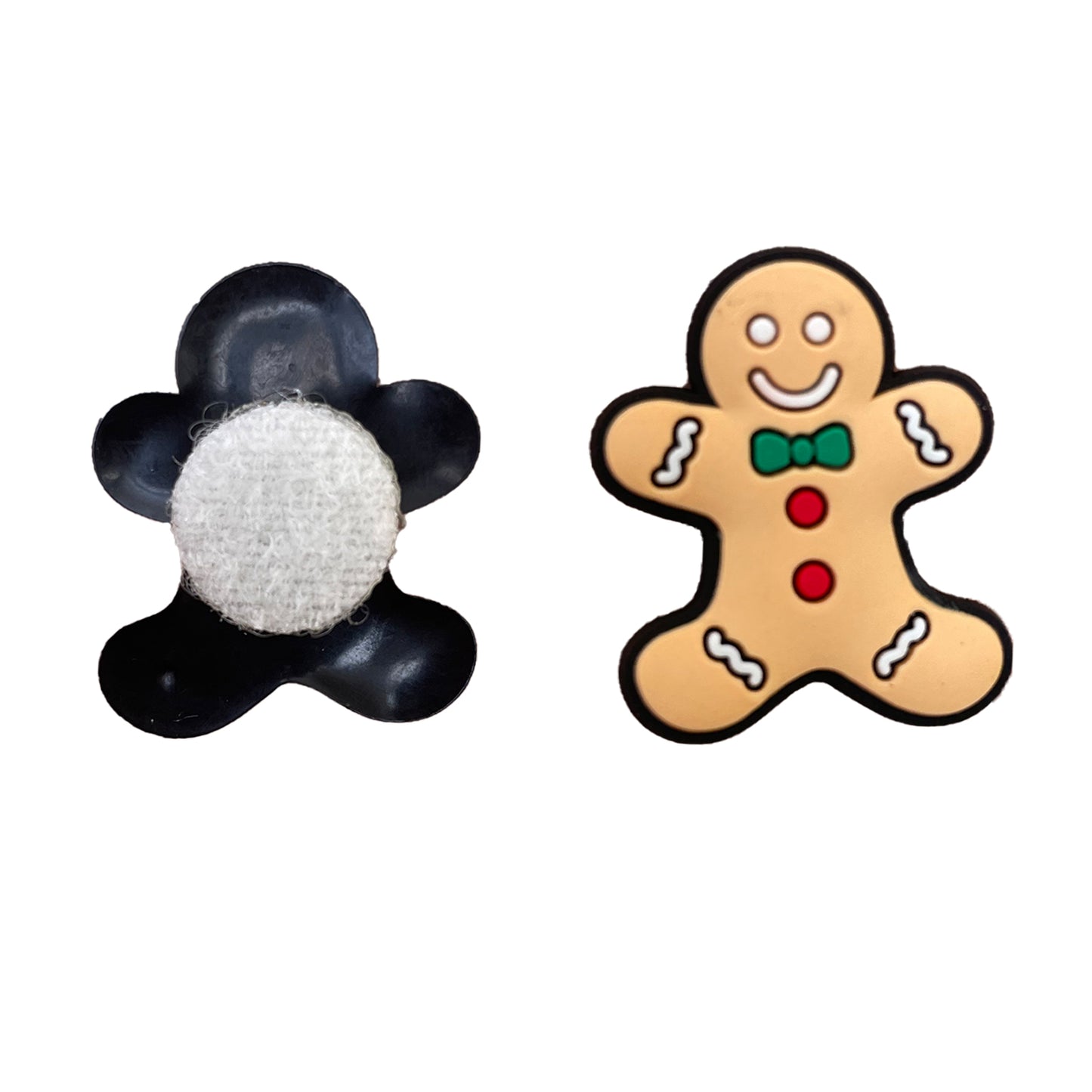 DIY Hair Bow Clip (Black and Red)