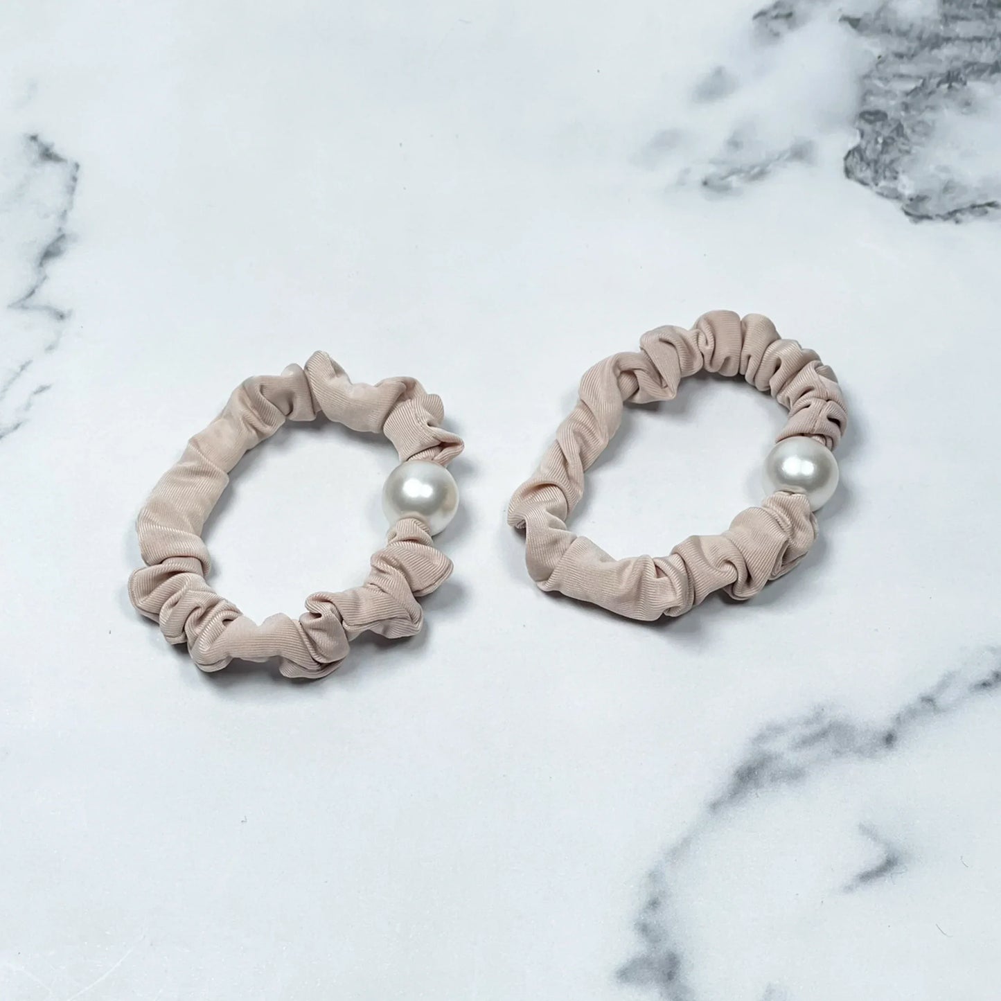 Hair Ties with Pearl (Pack of Two)