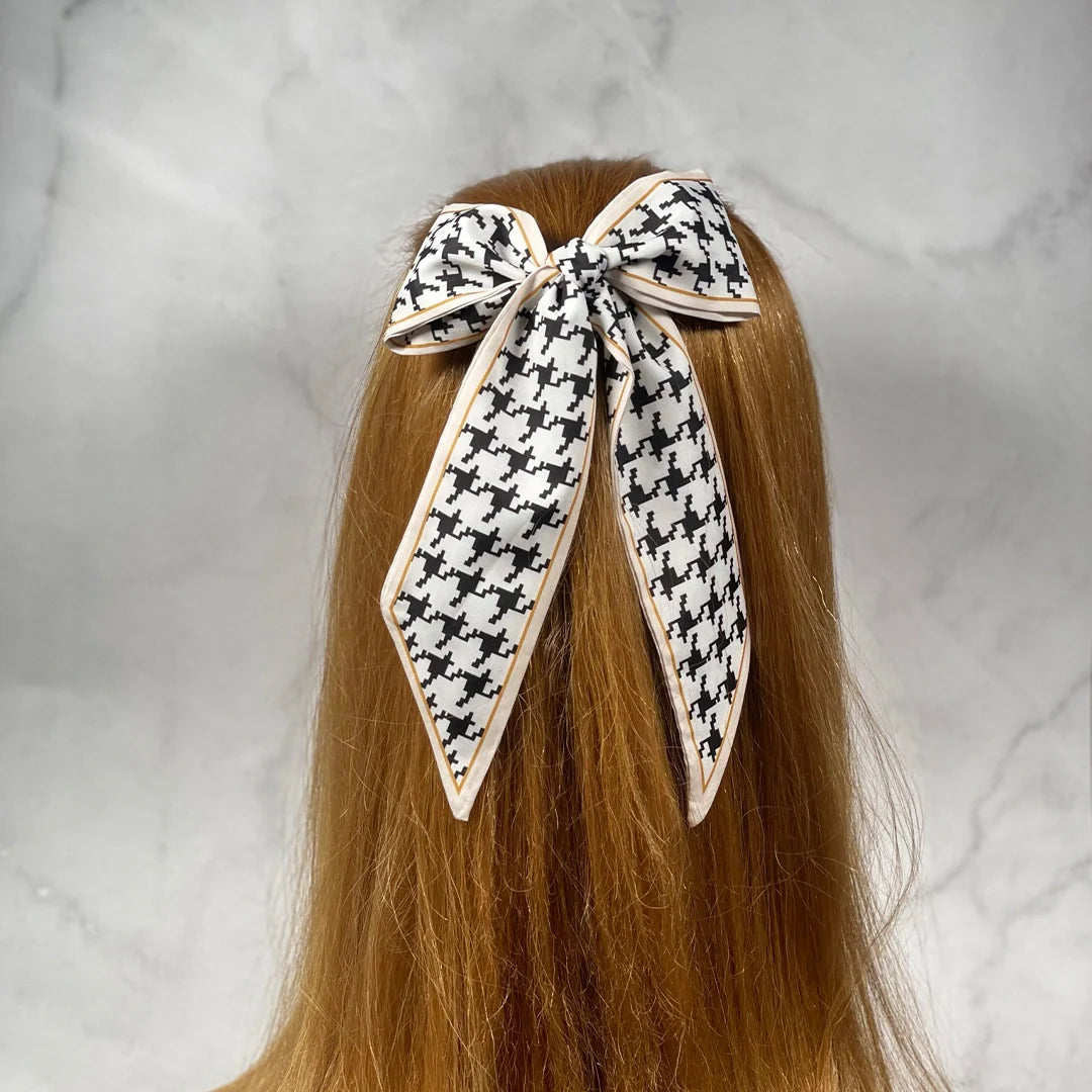 Printed Soft Tie Scarves and Hair Bands