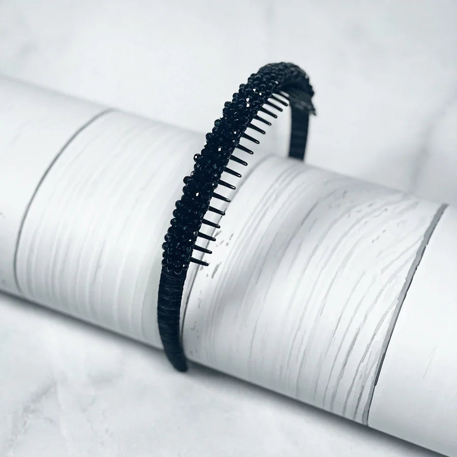 Heavy Crystal Studded Headbands
