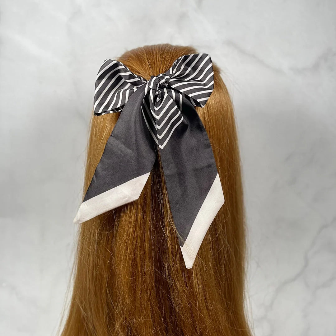 Printed Soft Tie Scarves and Hair Bands