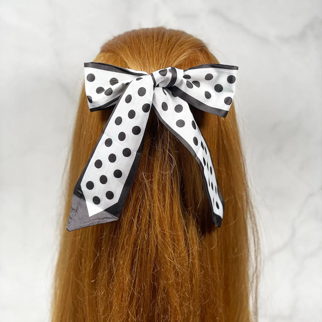 Printed Soft Tie Scarves and Hair Bands