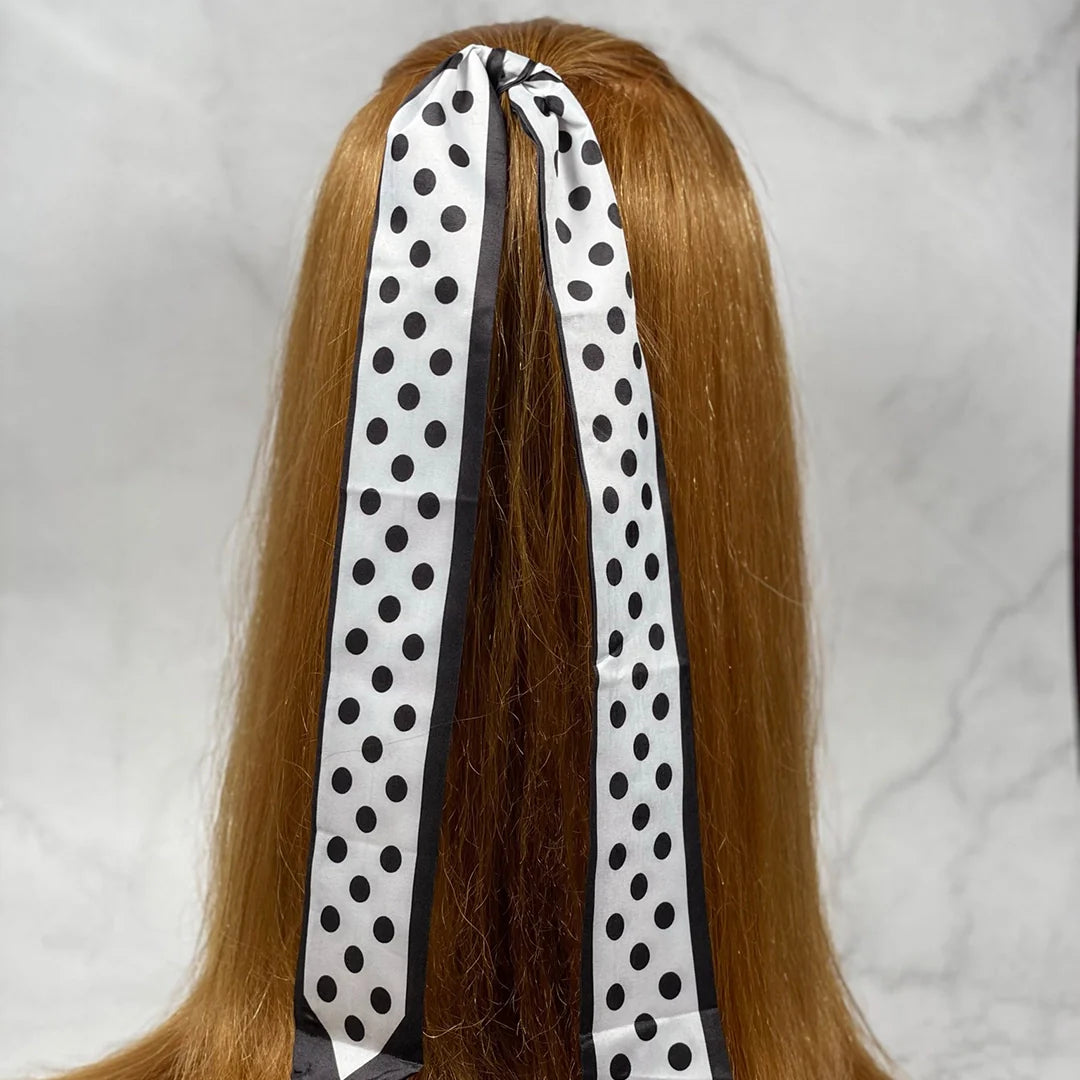 Printed Soft Tie Scarves and Hair Bands