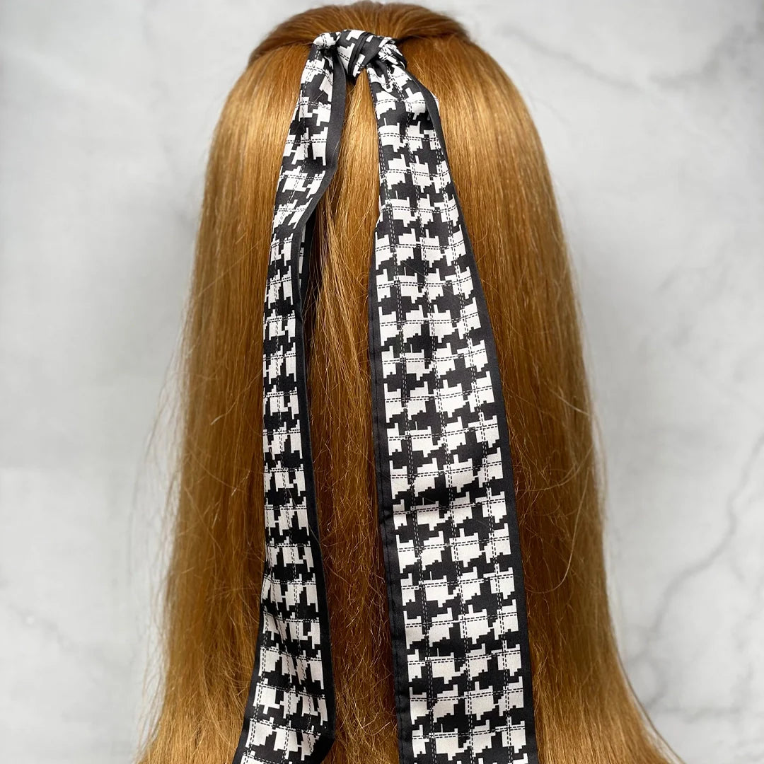 Printed Soft Tie Scarves and Hair Bands