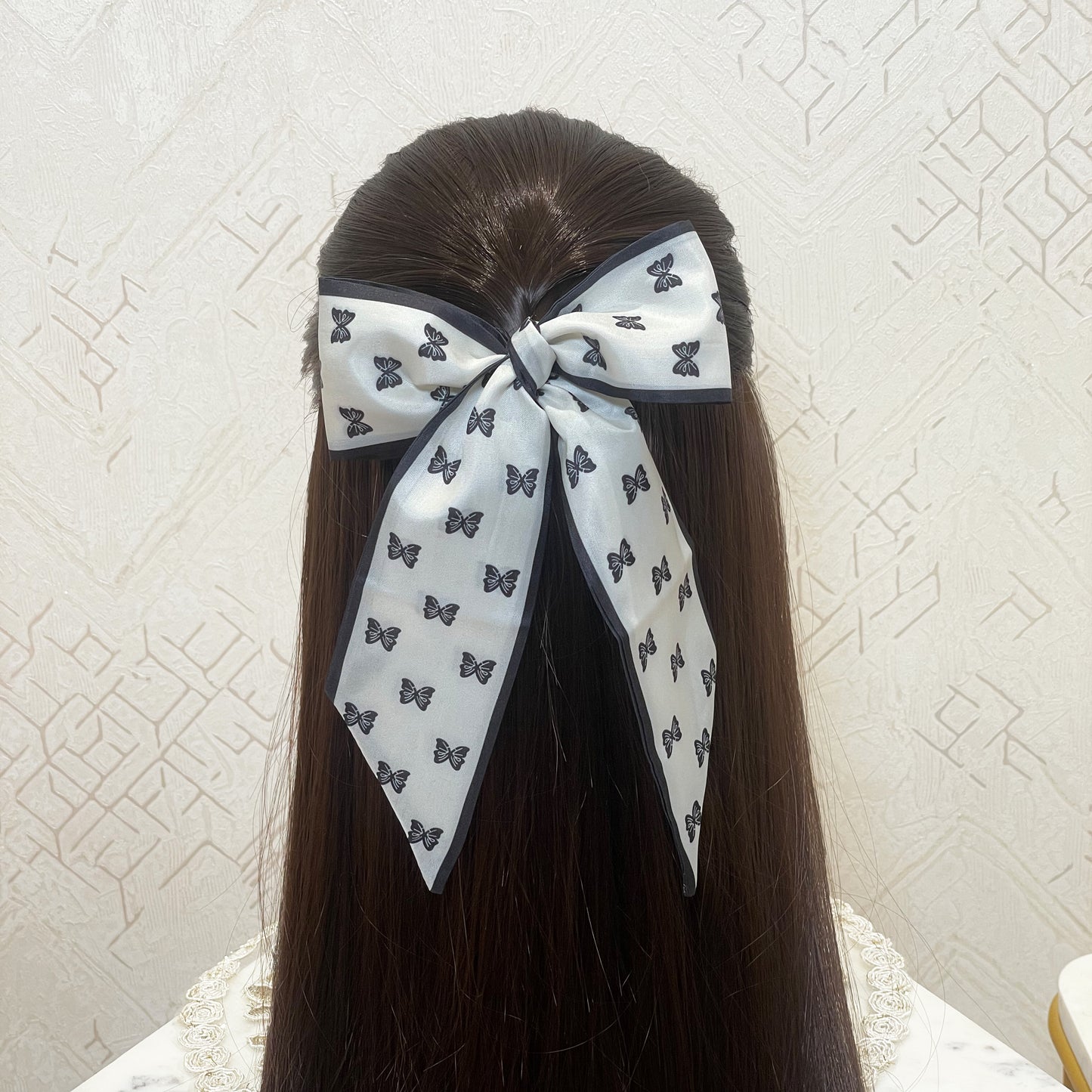 Printed Soft Tie Scarves and Hair Bands