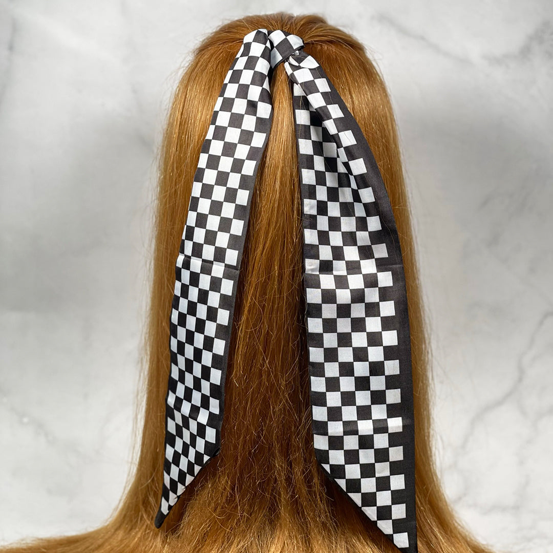 Printed Soft Tie Scarves and Hair Bands