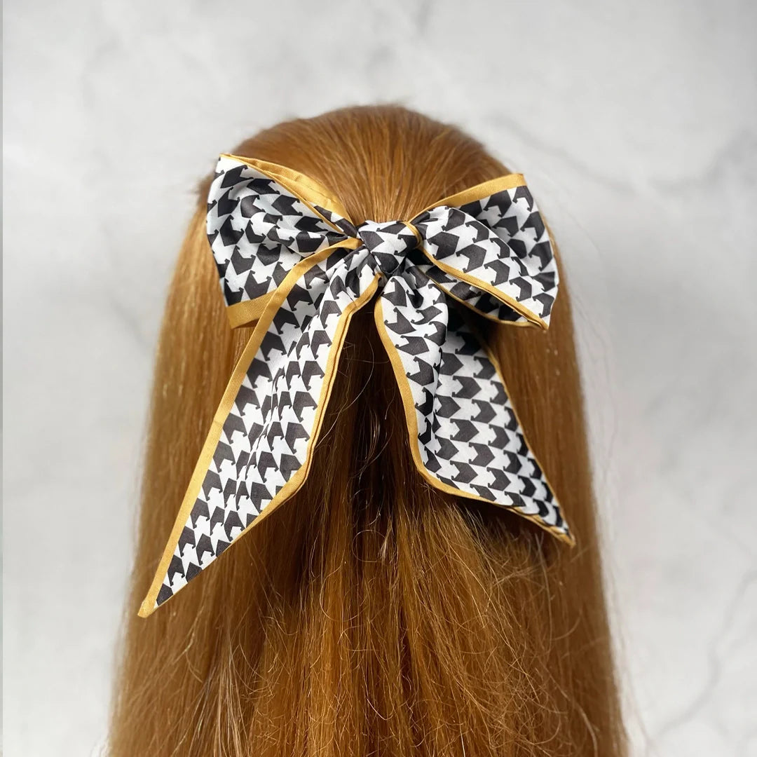 Printed Soft Tie Scarves and Hair Bands