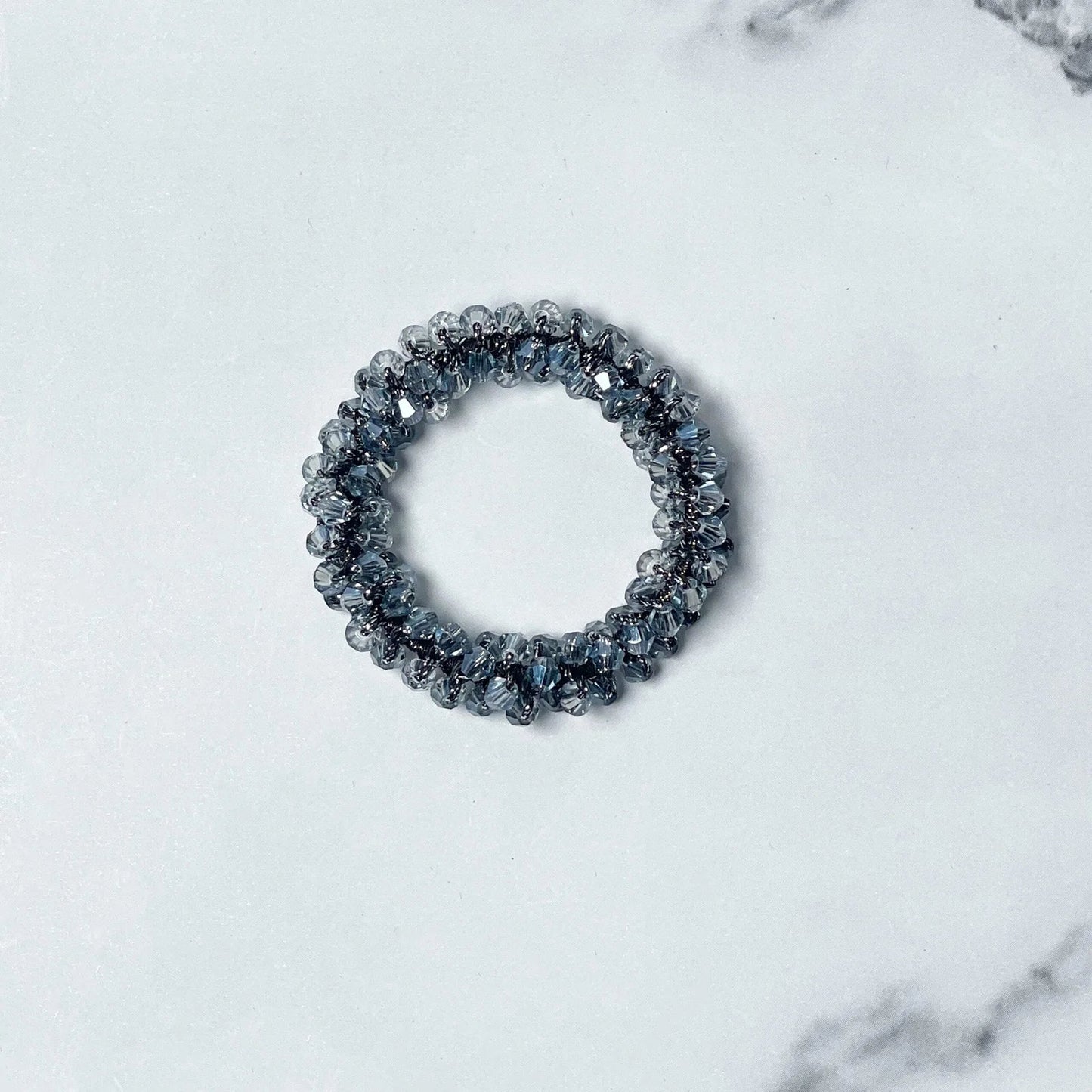 Crystal Studded small Hair Ties