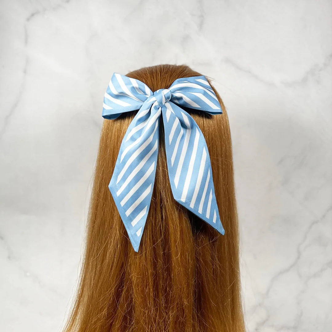 Printed Soft Tie Scarves and Hair Bands