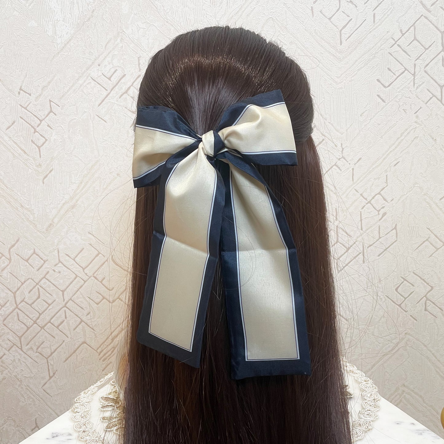 Printed Soft Tie Scarves and Hair Bands