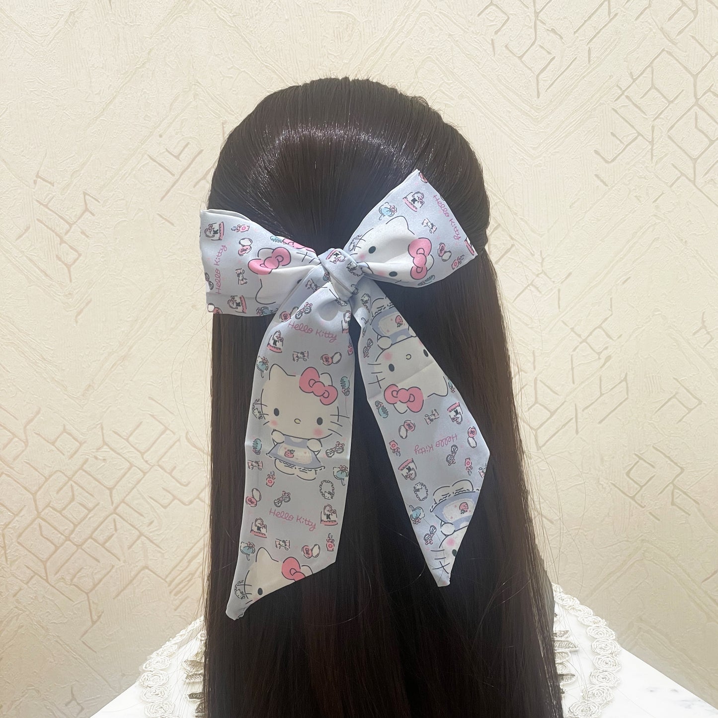 Printed Soft Tie Scarves and Hair Bands