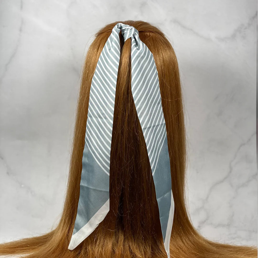 Printed Soft Tie Scarves and Hair Bands
