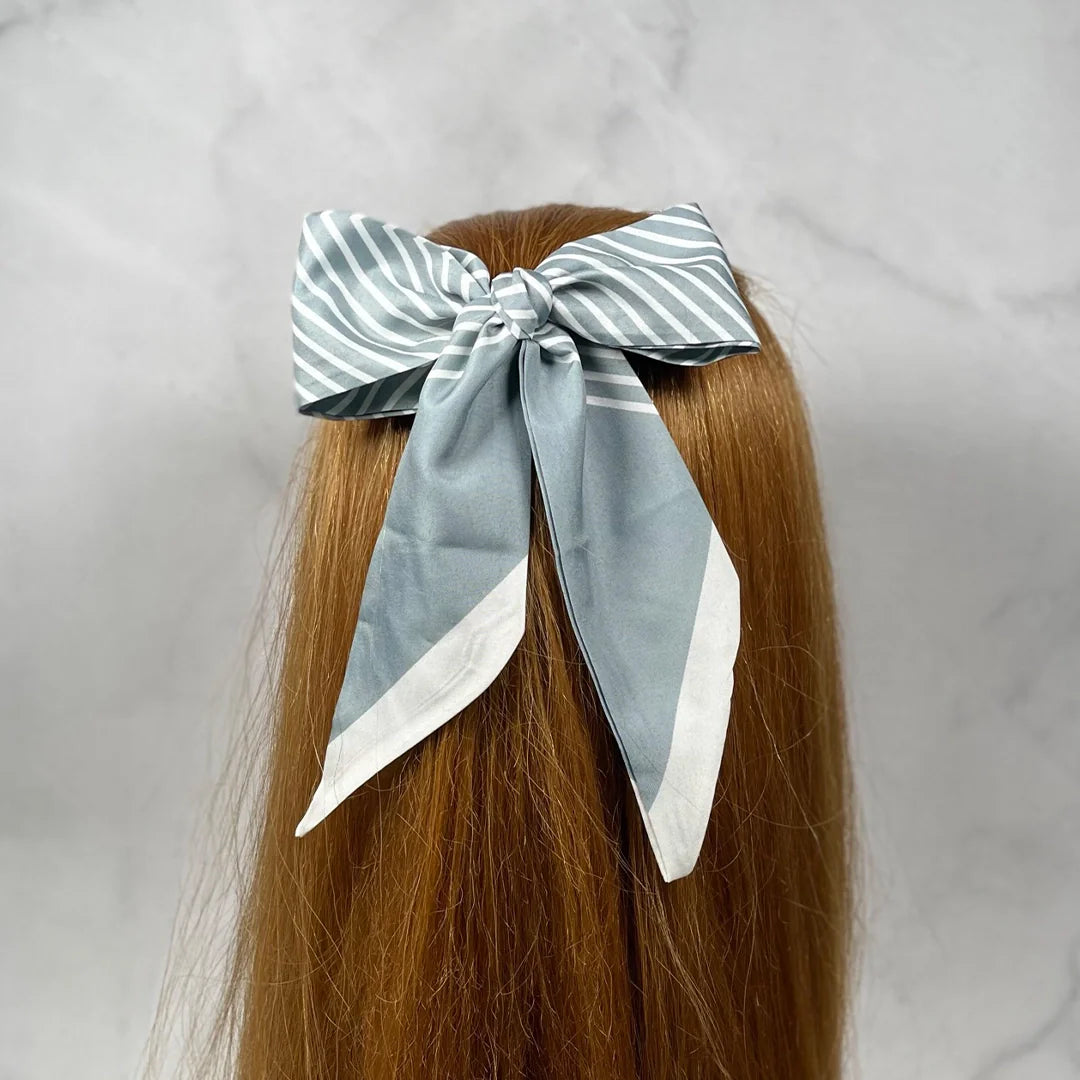 Printed Soft Tie Scarves and Hair Bands