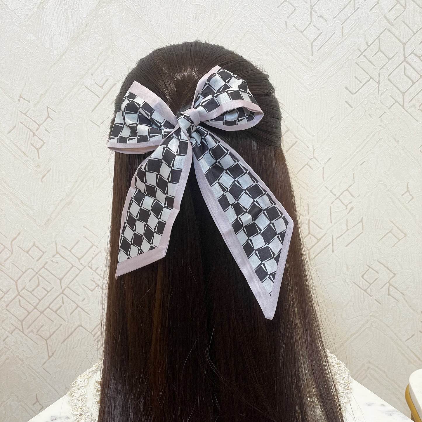 Printed Soft Tie Scarves and Hair Bands