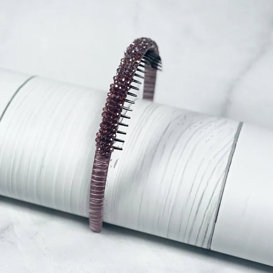 Heavy Crystal Studded Headbands