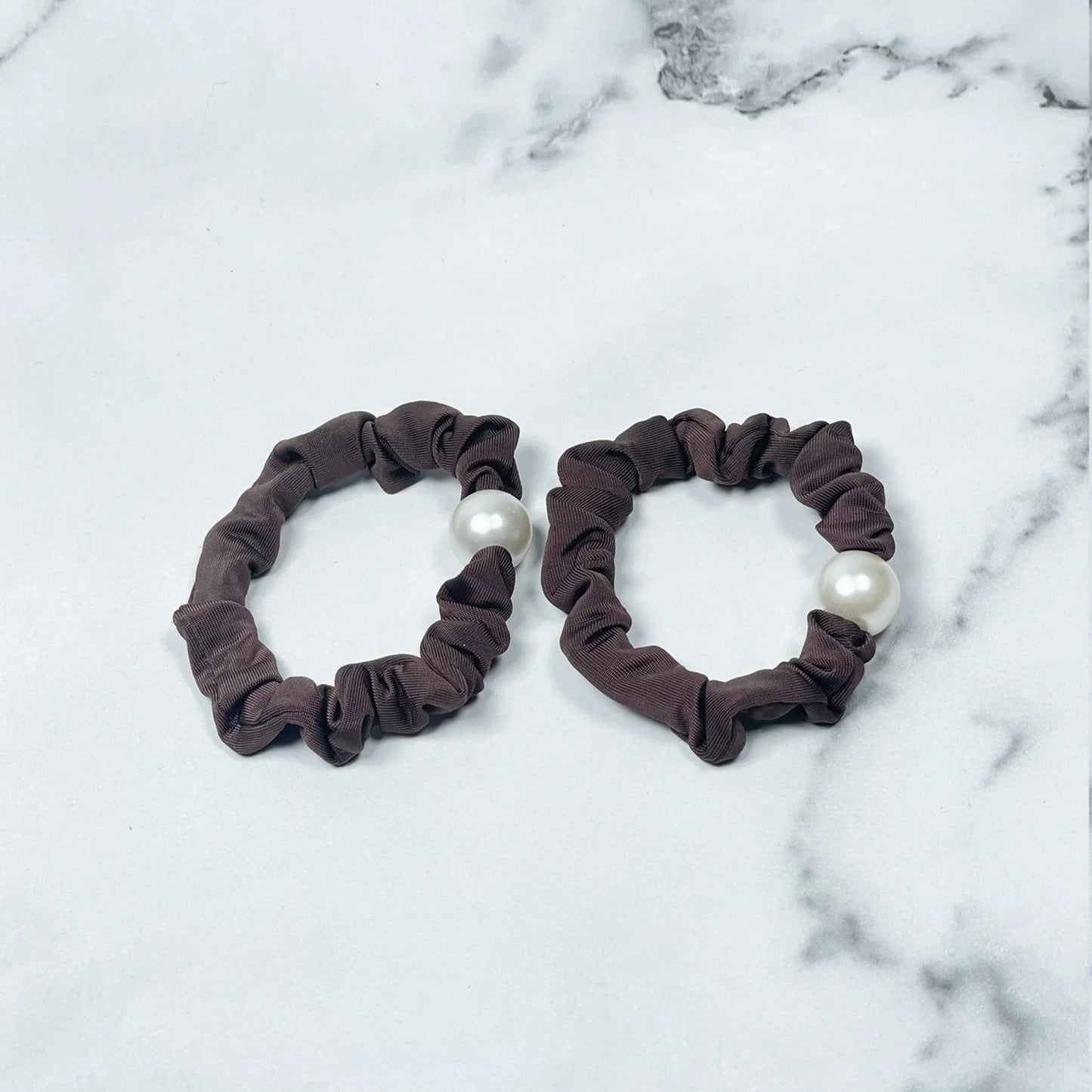 Hair Ties with Pearl (Pack of Two)