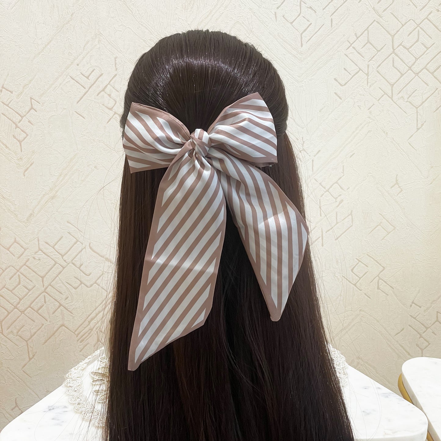 Printed Soft Tie Scarves and Hair Bands