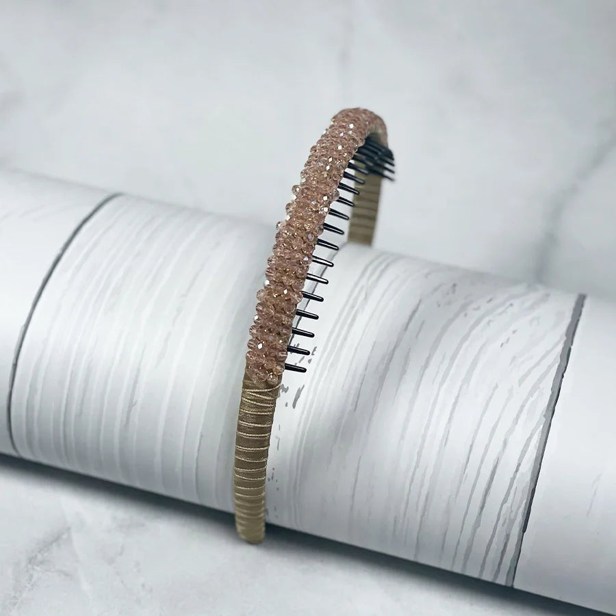 Heavy Crystal Studded Headbands