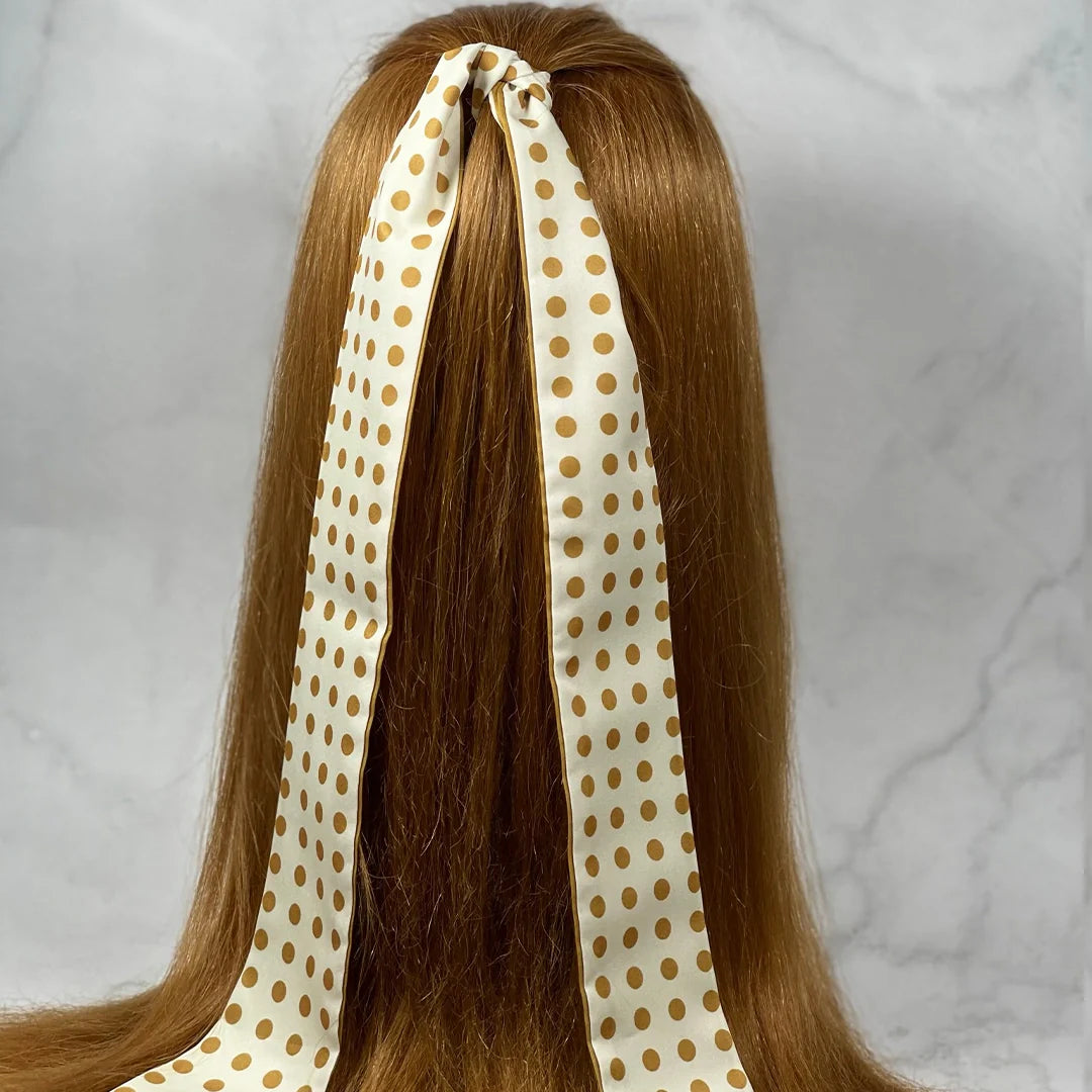 Printed Soft Tie Scarves and Hair Bands