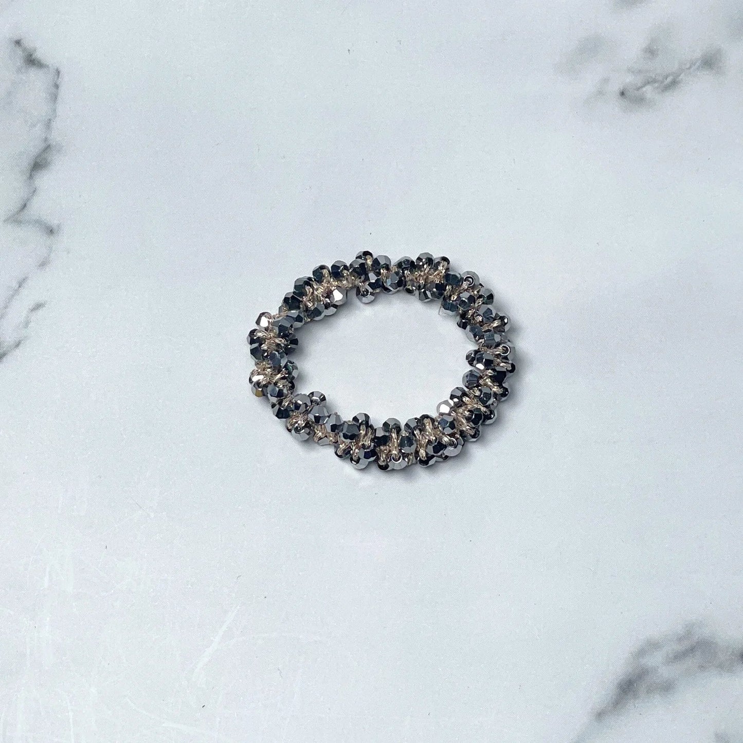Crystal Studded small Hair Ties