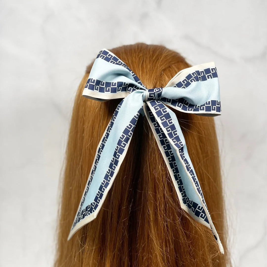 Printed Soft Tie Scarves and Hair Bands