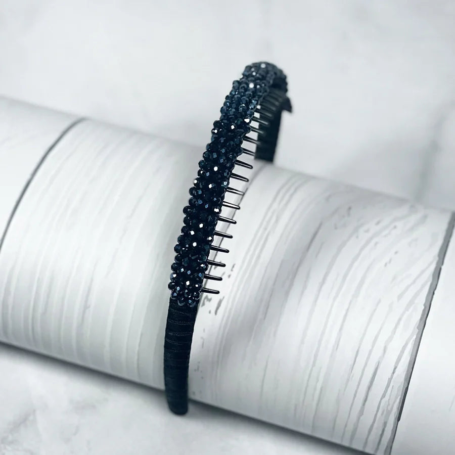 Heavy Crystal Studded Headbands