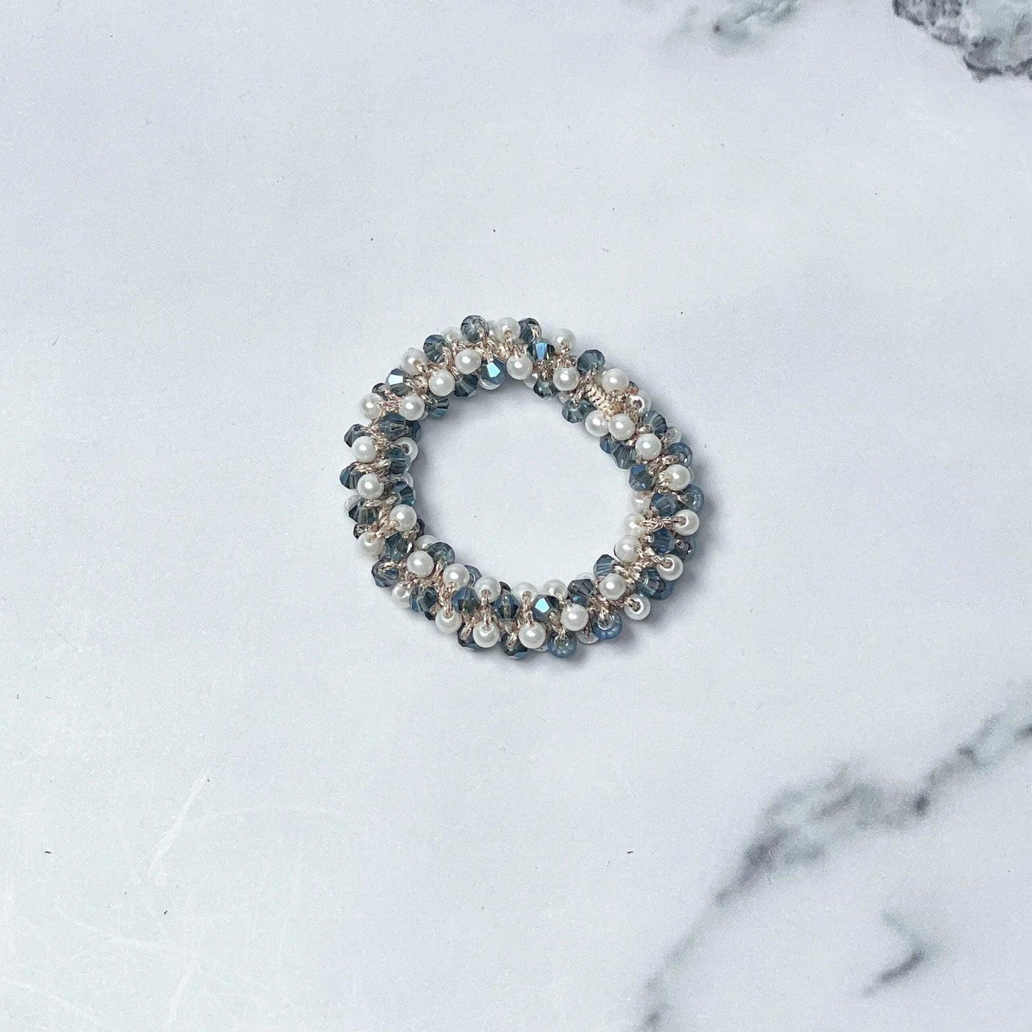 Crystal Studded small Hair Ties