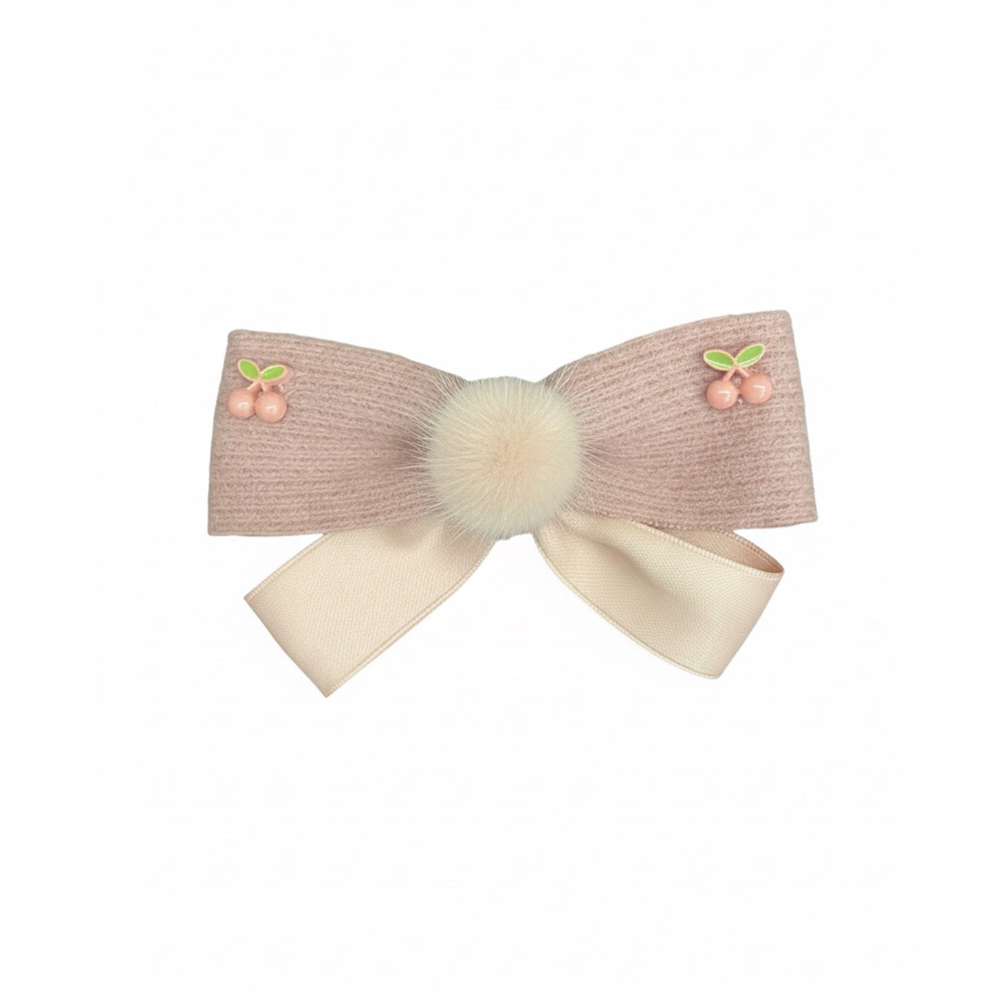 Trendy Bow with Pom Pom