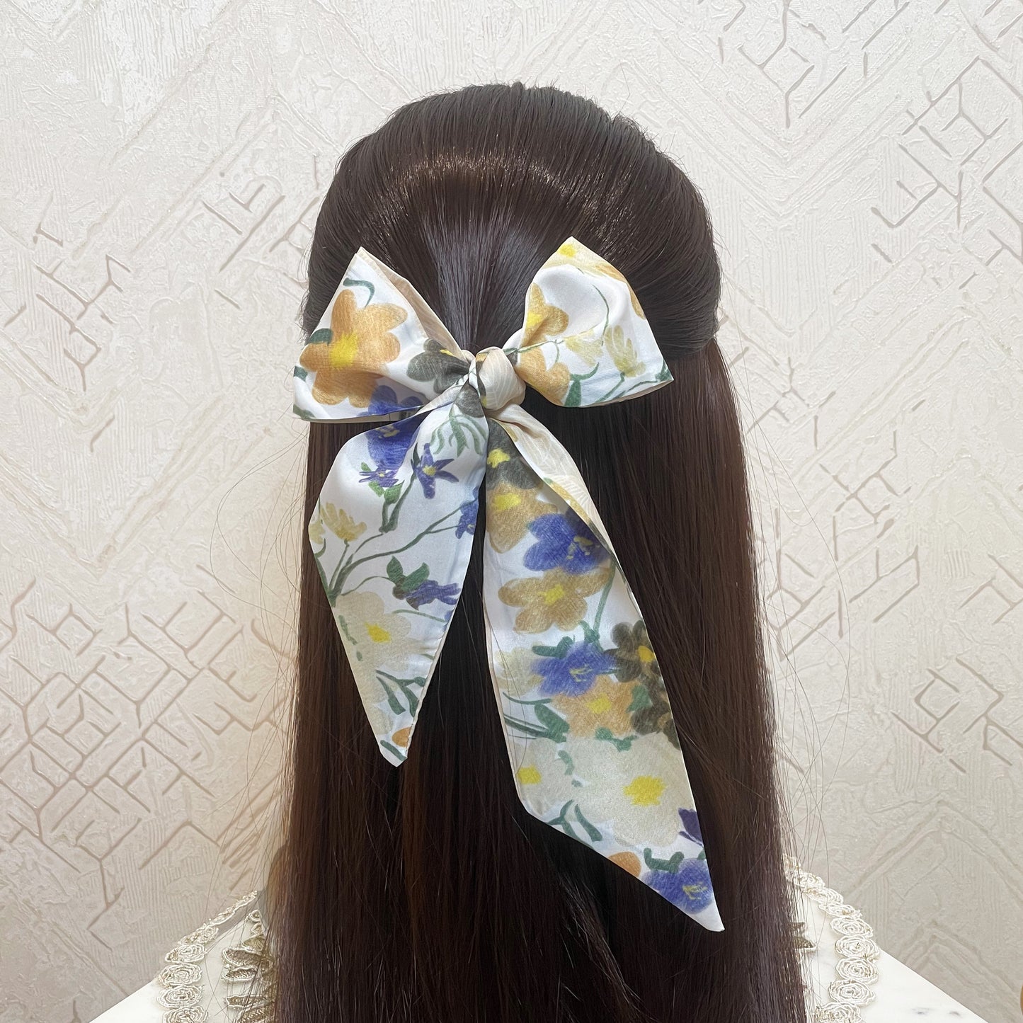 Printed Soft Tie Scarves and Hair Bands