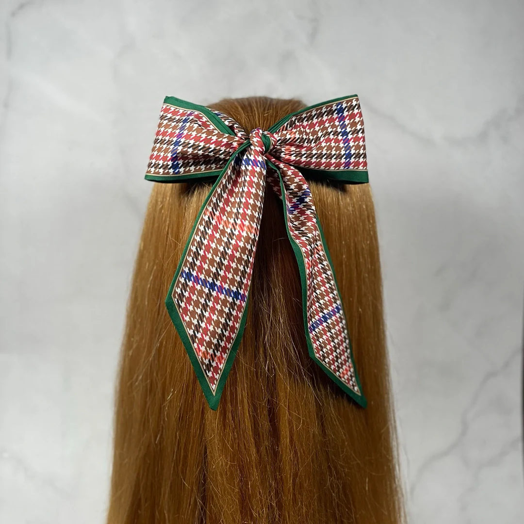 Printed Soft Tie Scarves and Hair Bands