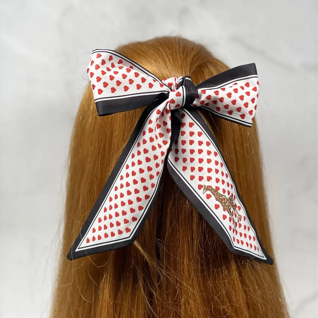 Printed Soft Tie Scarves and Hair Bands