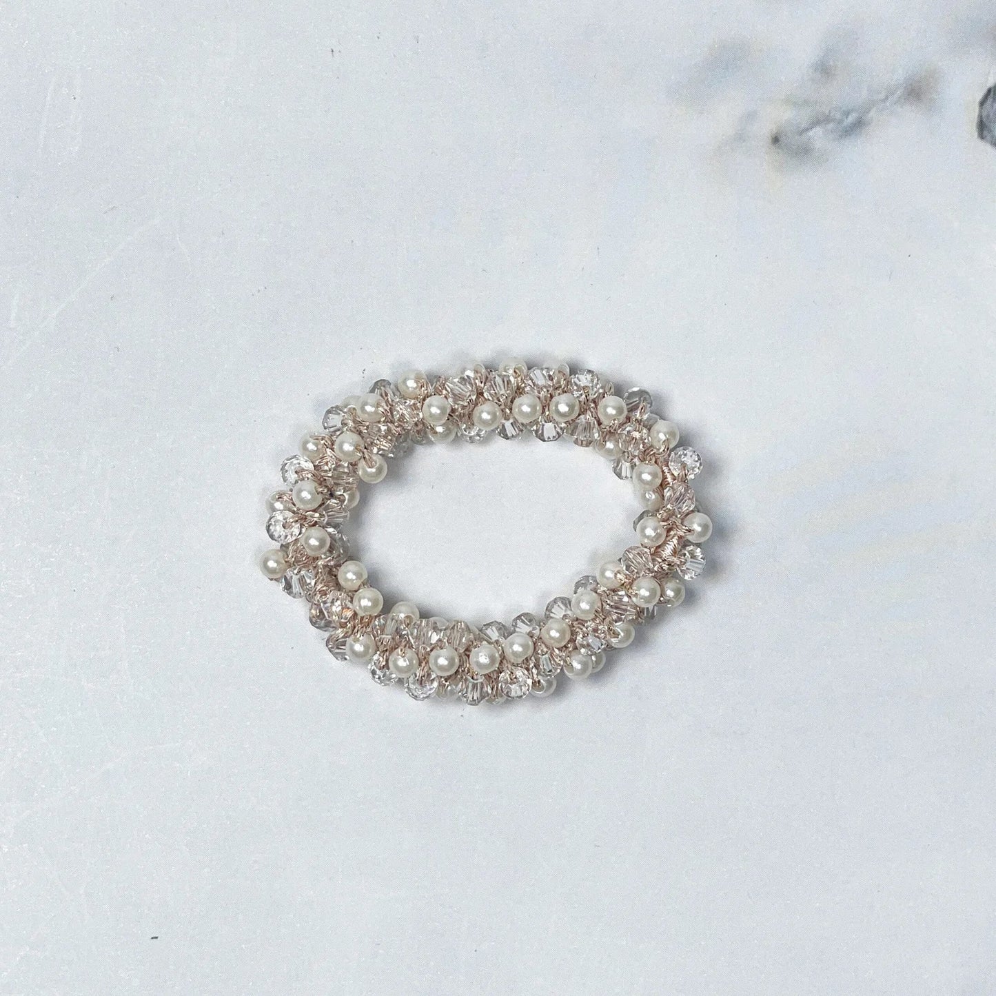 Crystal Studded small Hair Ties