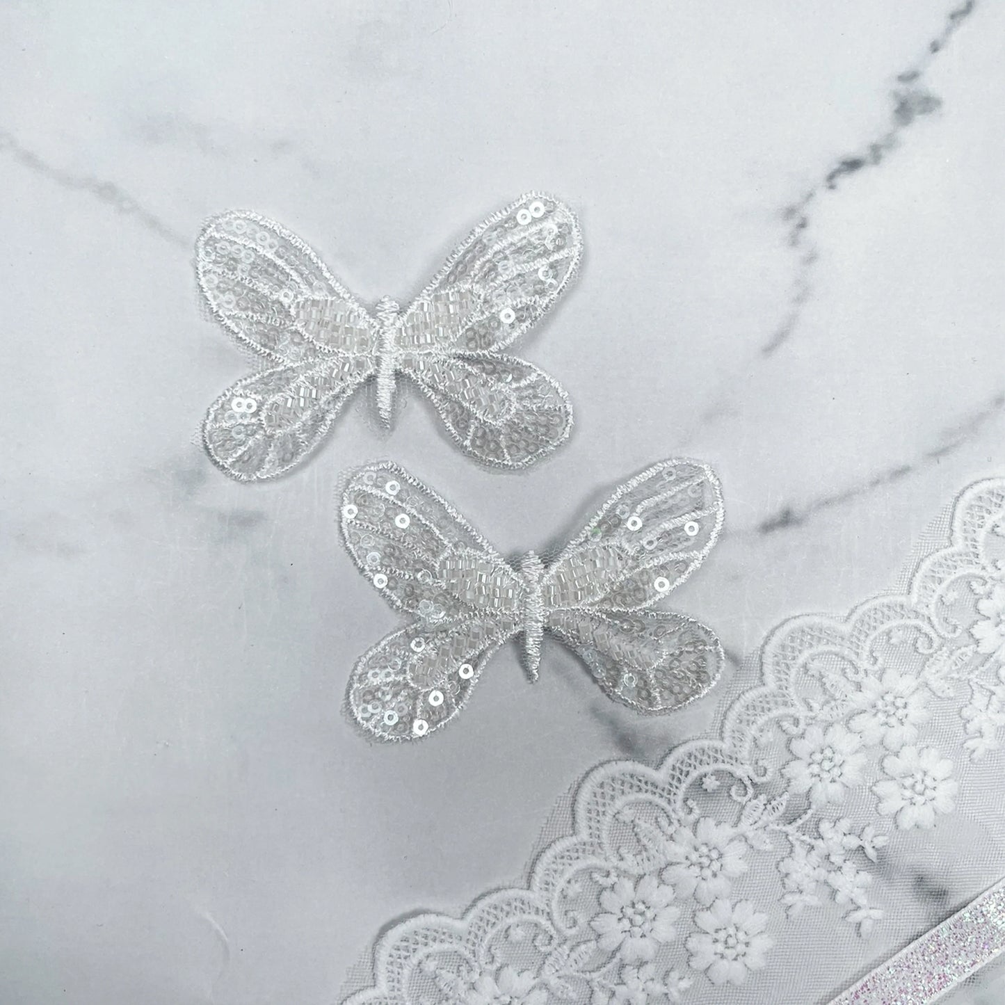 Elegant Butterfly Hair Pins with Bow