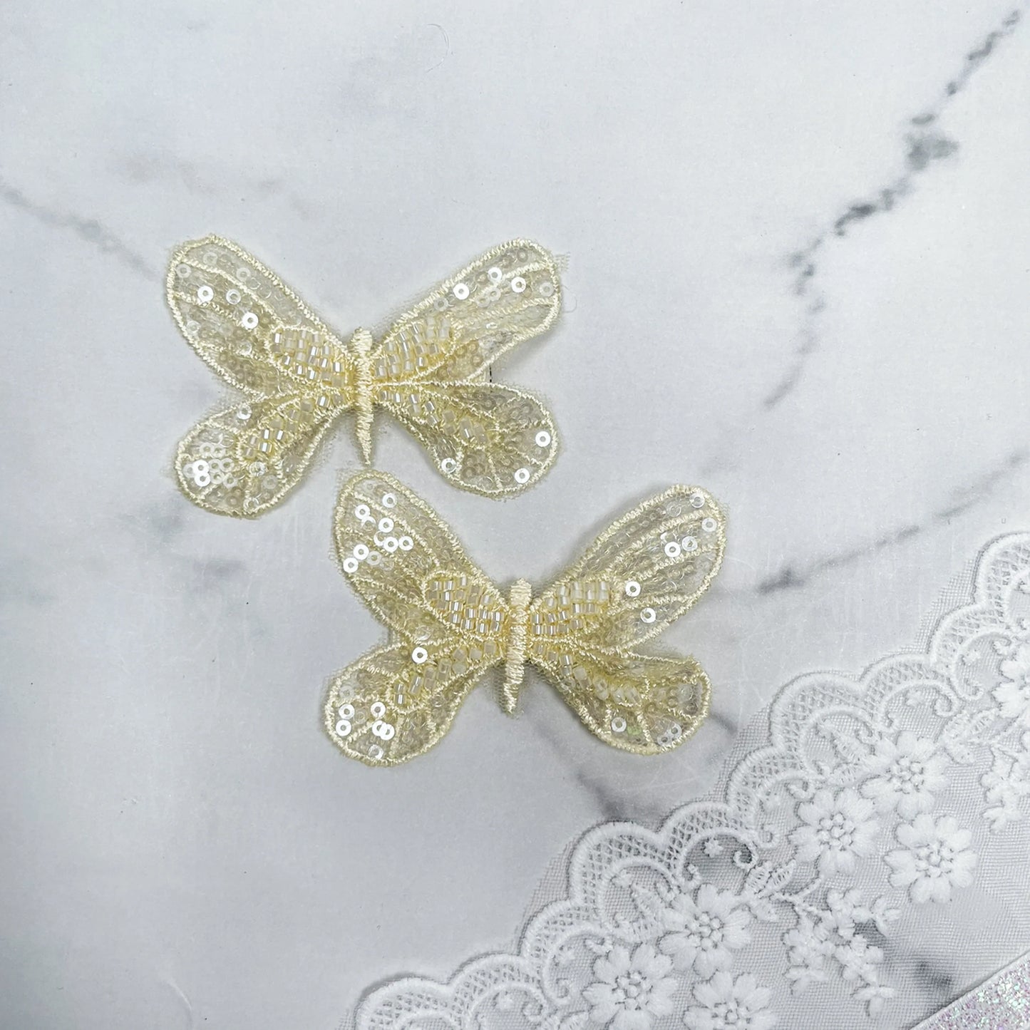 Elegant Butterfly Hair Pins with Bow