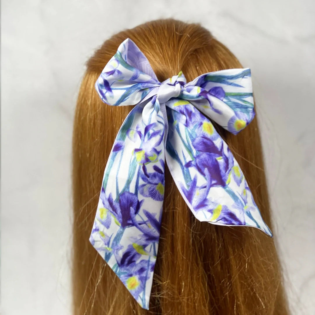 Printed Soft Tie Scarves and Hair Bands