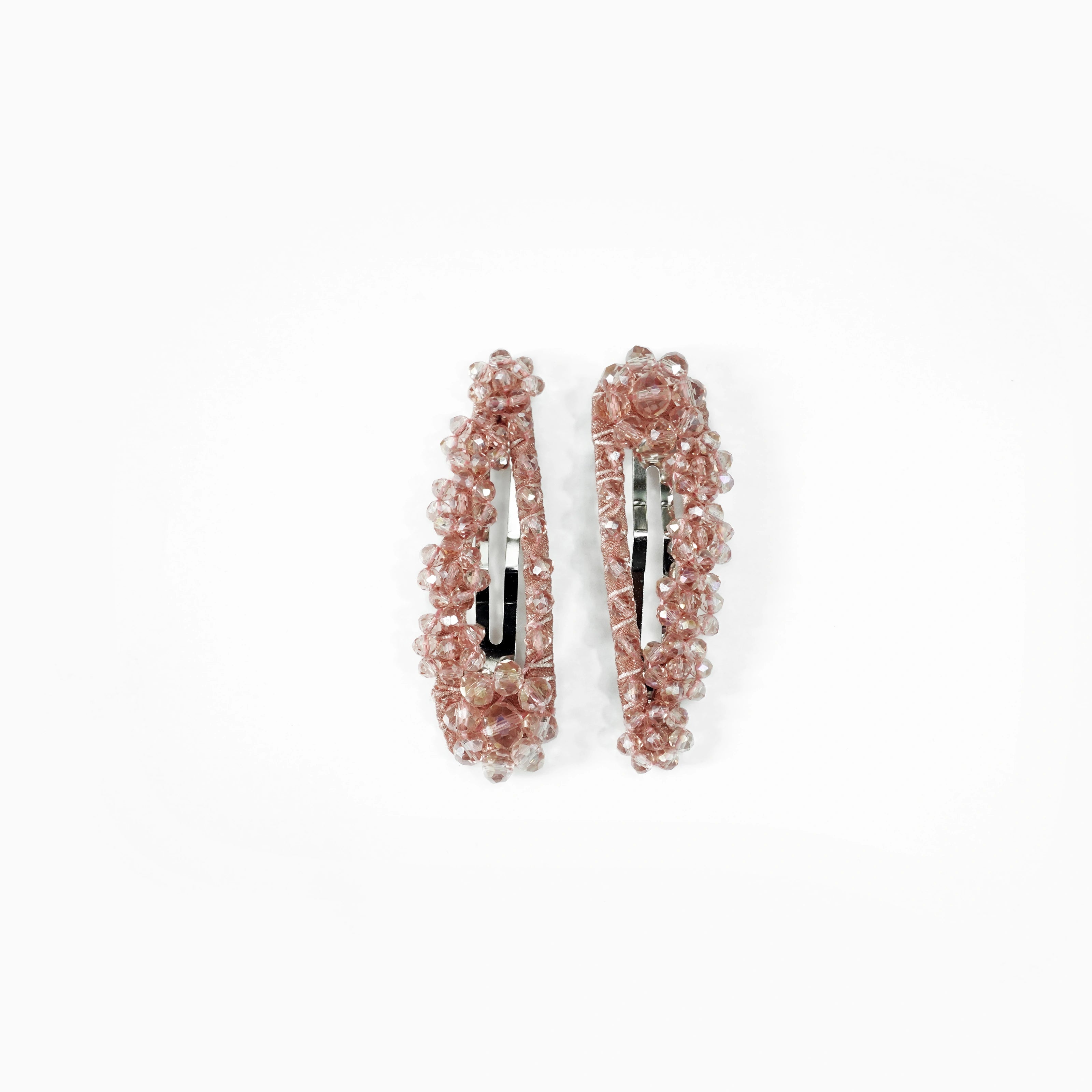 Elegant Crystal Studded Hair Pins (Tic Tac)