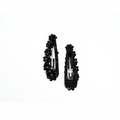 Elegant Crystal Studded Hair Pins (Tic Tac)