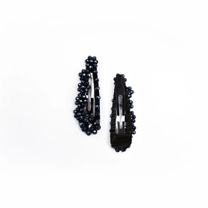 Elegant Crystal Studded Hair Pins (Tic Tac)