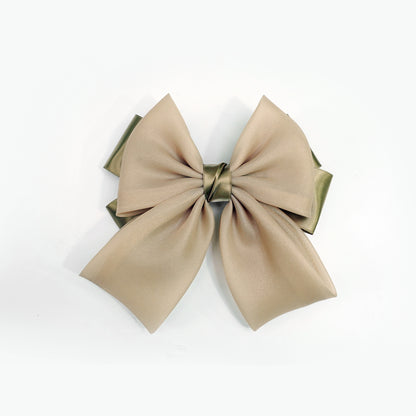 Organza and Satin Bow Clips