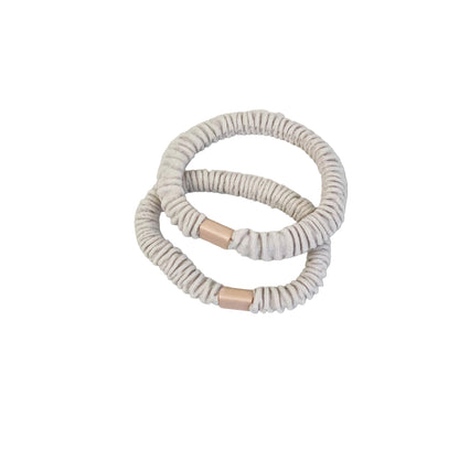 Strong Elastic hair Ties (Two Pairs)