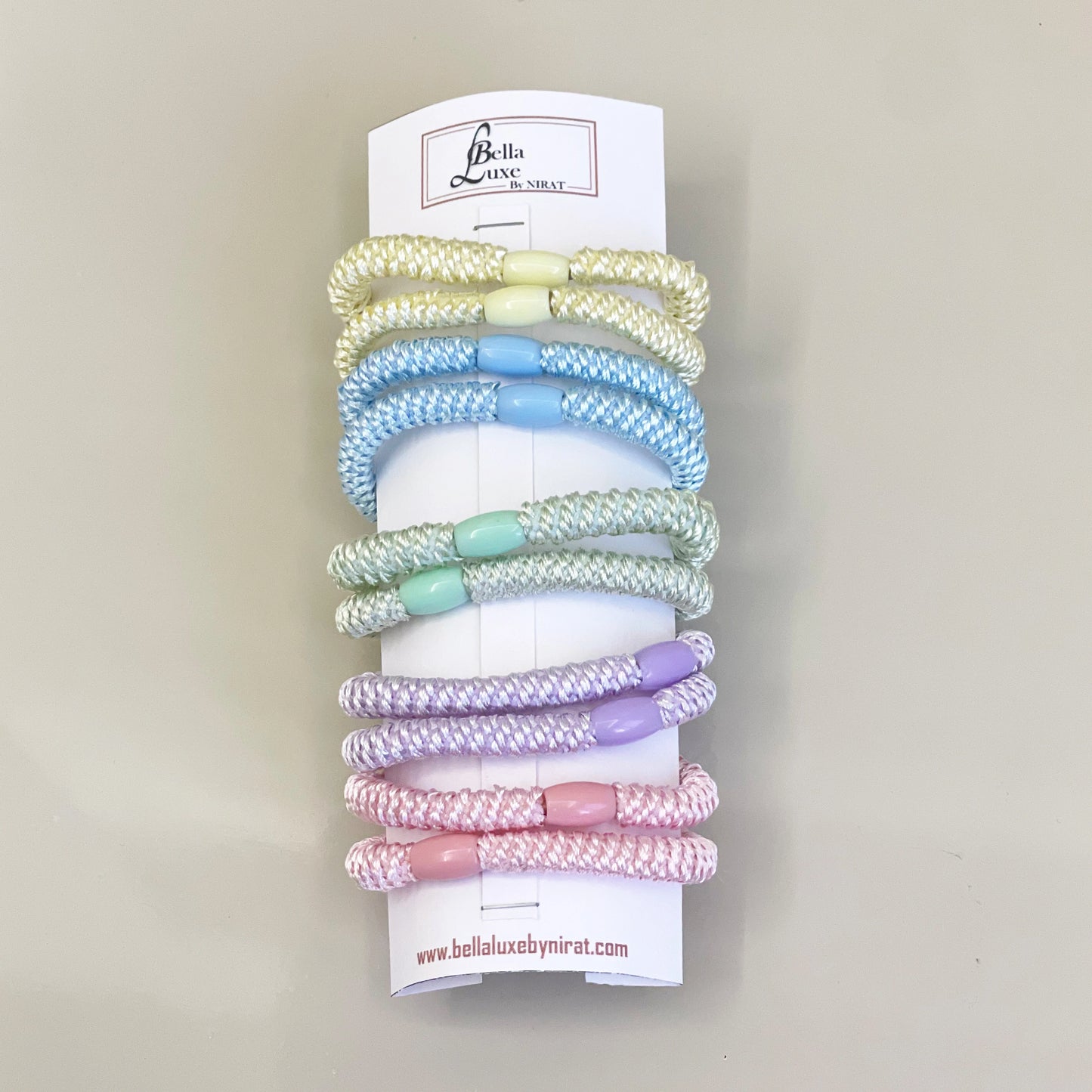 Thick Hair Ties (Pack of 5 Pairs)