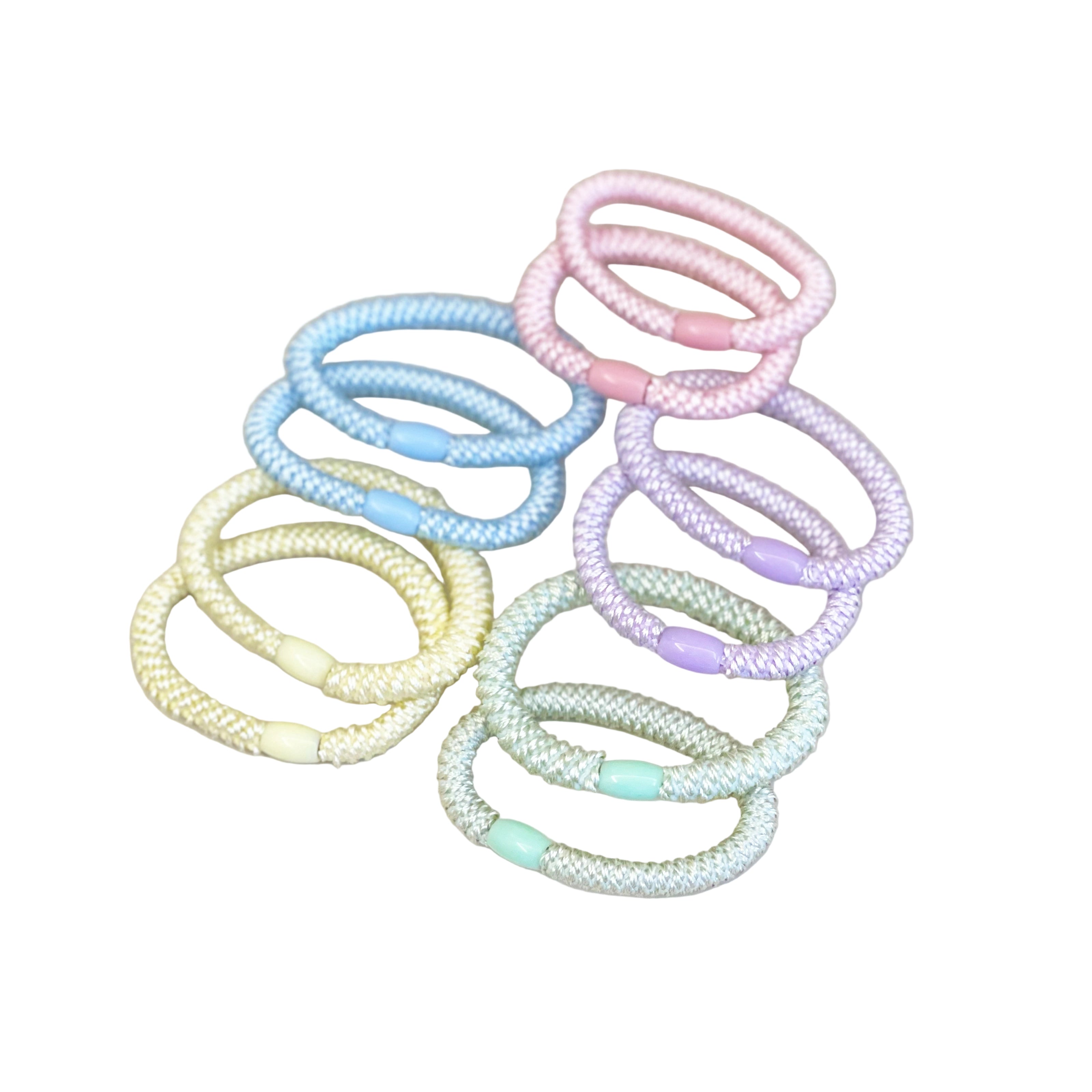 Thick Hair Ties (Pack of 5 Pairs)