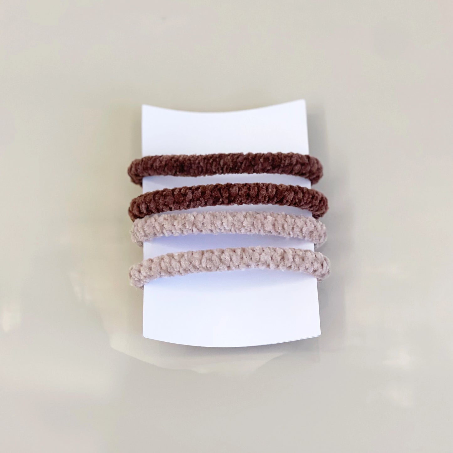 Soft Strong hair Ties (2 Pairs)