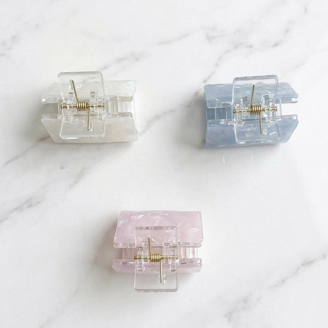 Pearl Hair Claw Clips (Pack of 3)