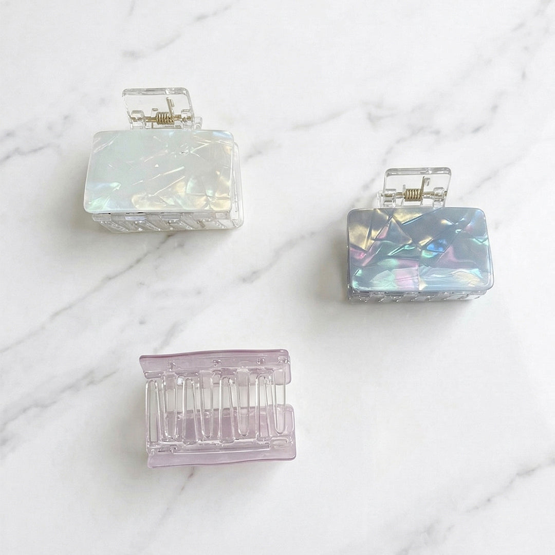 Pearl Hair Claw Clips (Pack of 3)