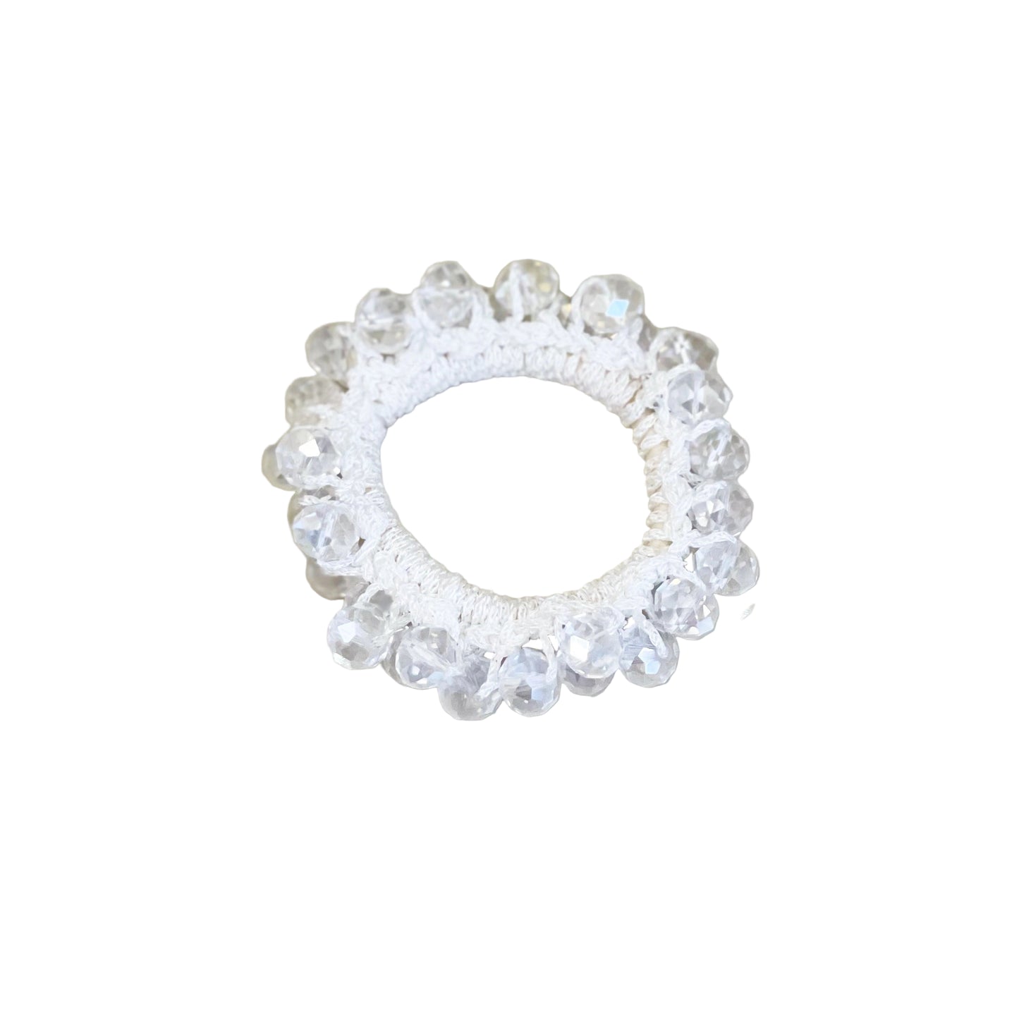 Premium Crystal Studded Hair Ties (Pack of 3)