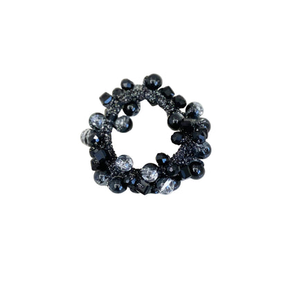 Premium Crystal Studded Hair Ties (Pack of 3)